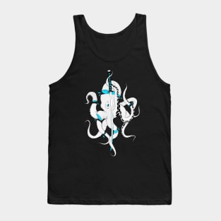 White Octopus 2 Tank Top